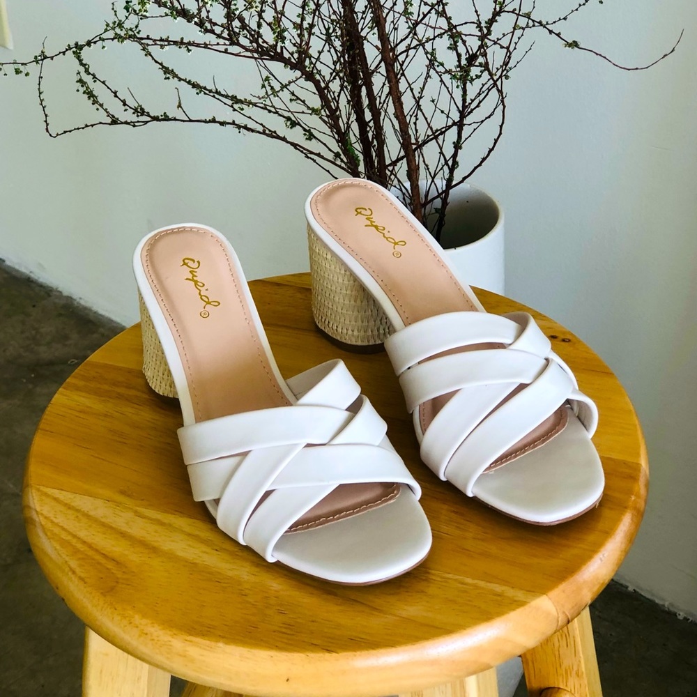 Leona Block Heels Size 8